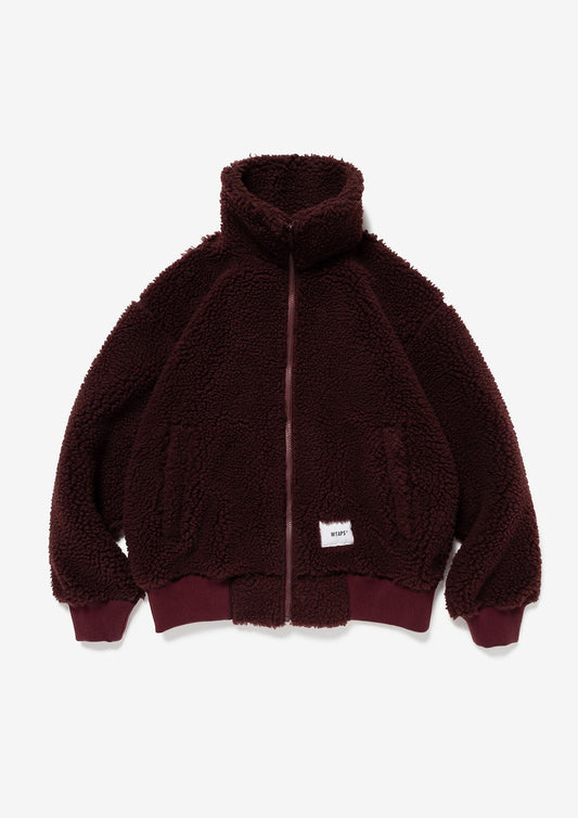 FLORETS / JACKET / POLY. BOA. TEXTILE