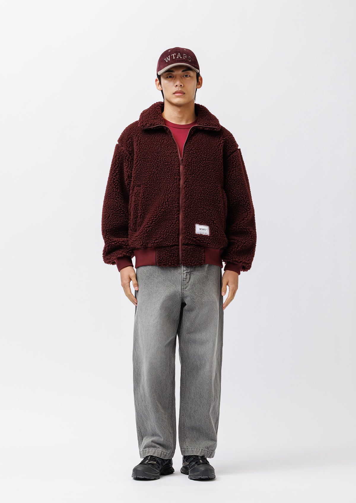 FLORETS / JACKET / POLY. BOA. TEXTILE
