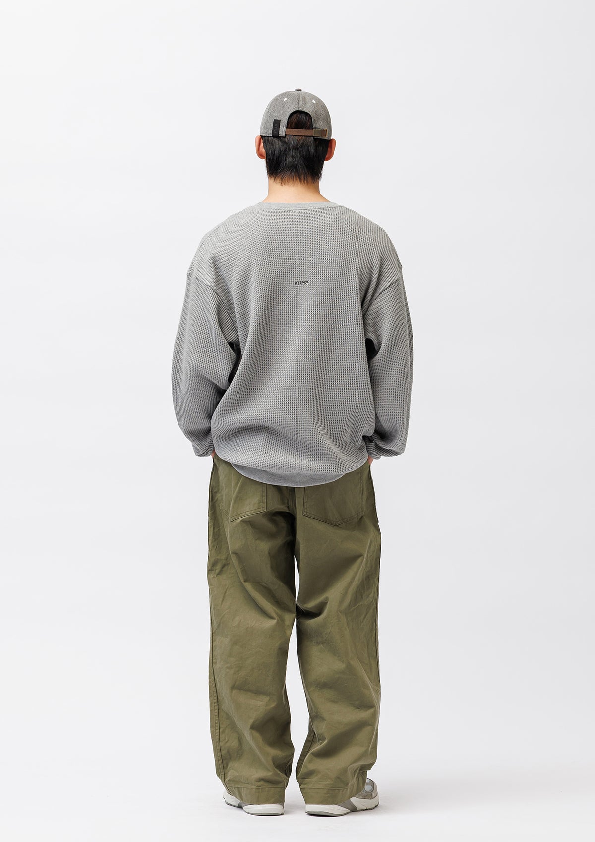 WAFFLE RIBBED / LS / COTTON