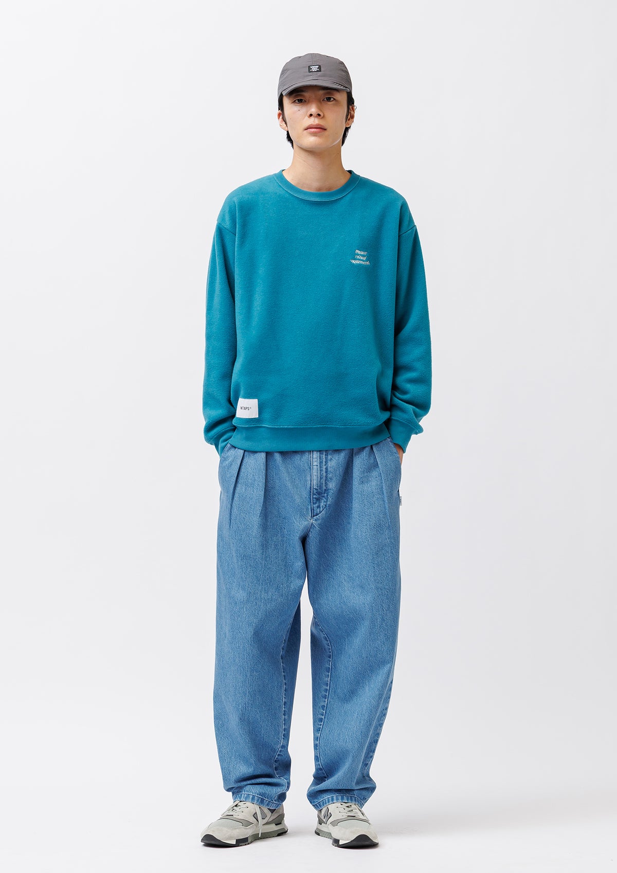 TRDT1804 / TROUSERS / COTTON. DENIM