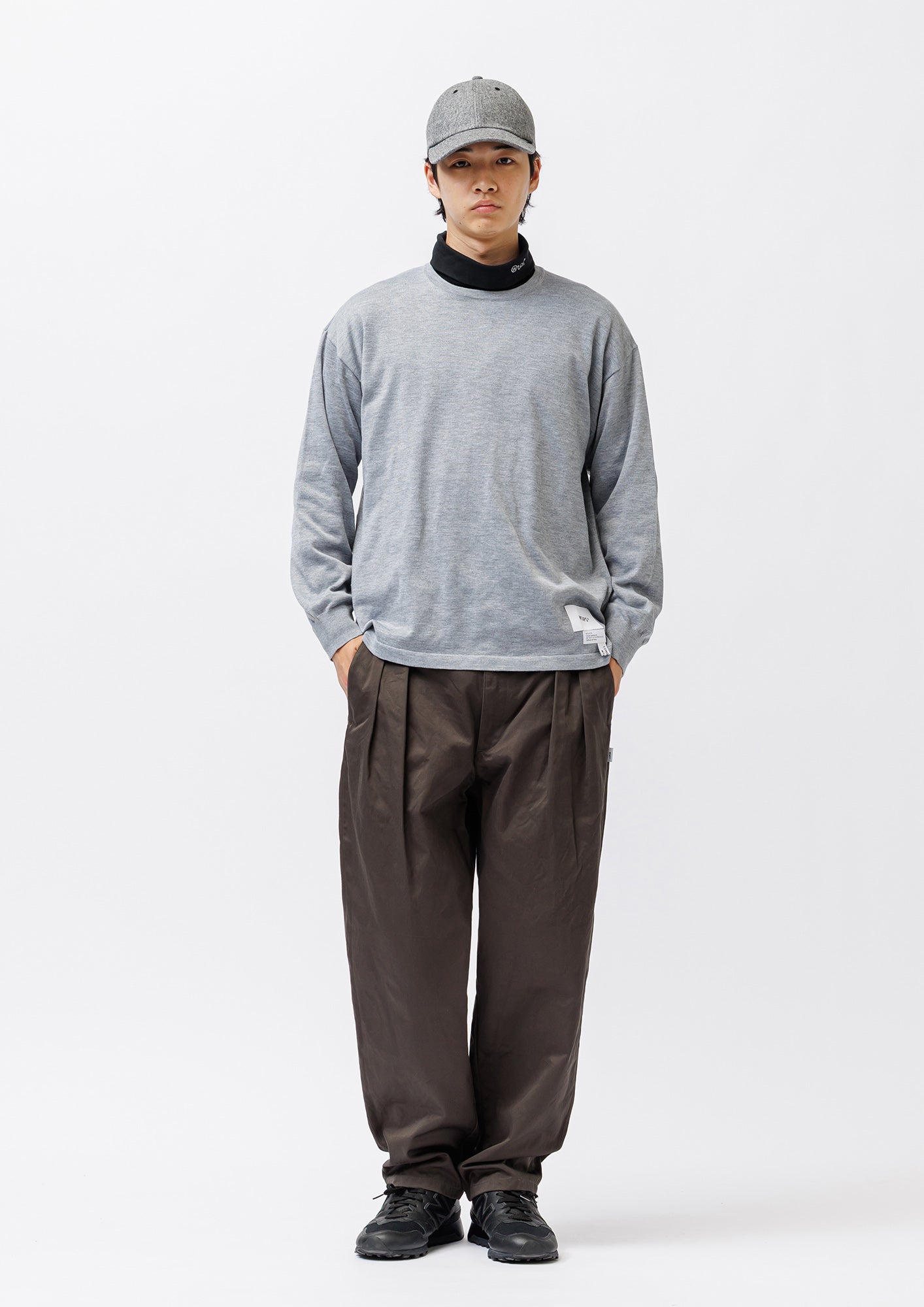 TRDT1802 / TROUSERS / COTTON. TWILL