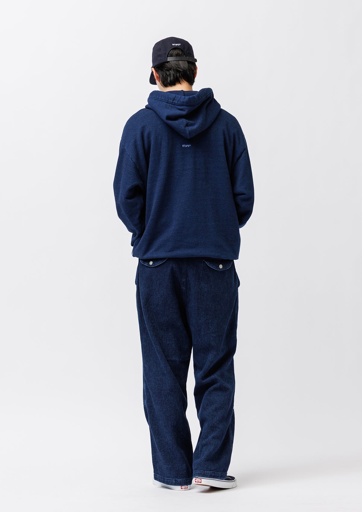 DOU / TROUSERS / COTTON. DENIM. SASHIKO