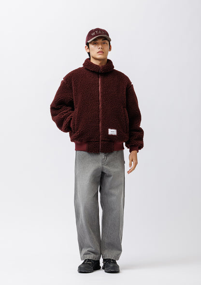 FLORETS / JACKET / POLY. BOA. TEXTILE