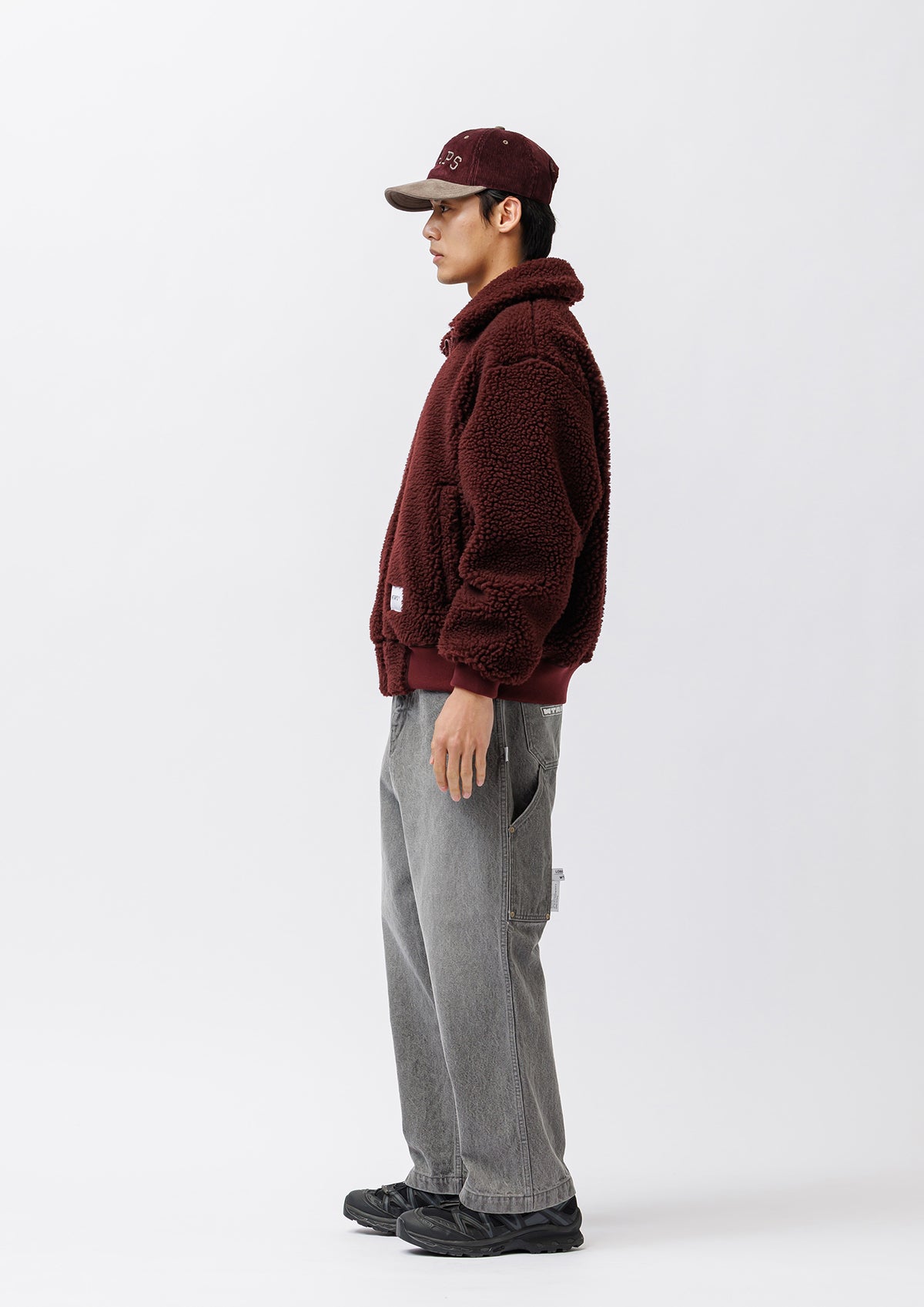 FLORETS / JACKET / POLY. BOA. TEXTILE