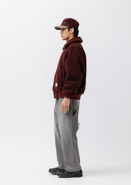 FLORETS / JACKET / POLY. BOA. TEXTILE