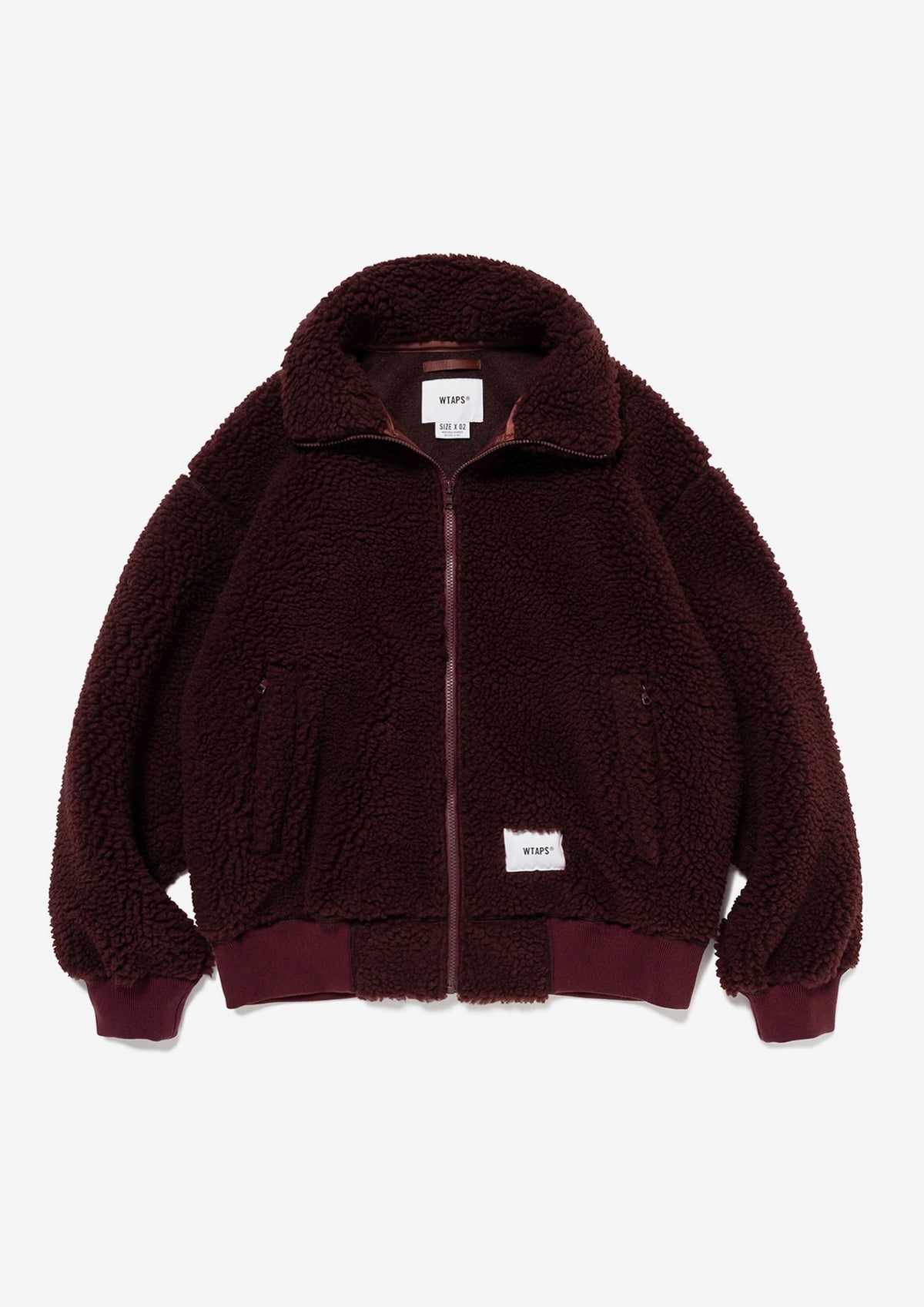 FLORETS / JACKET / POLY. BOA. TEXTILE