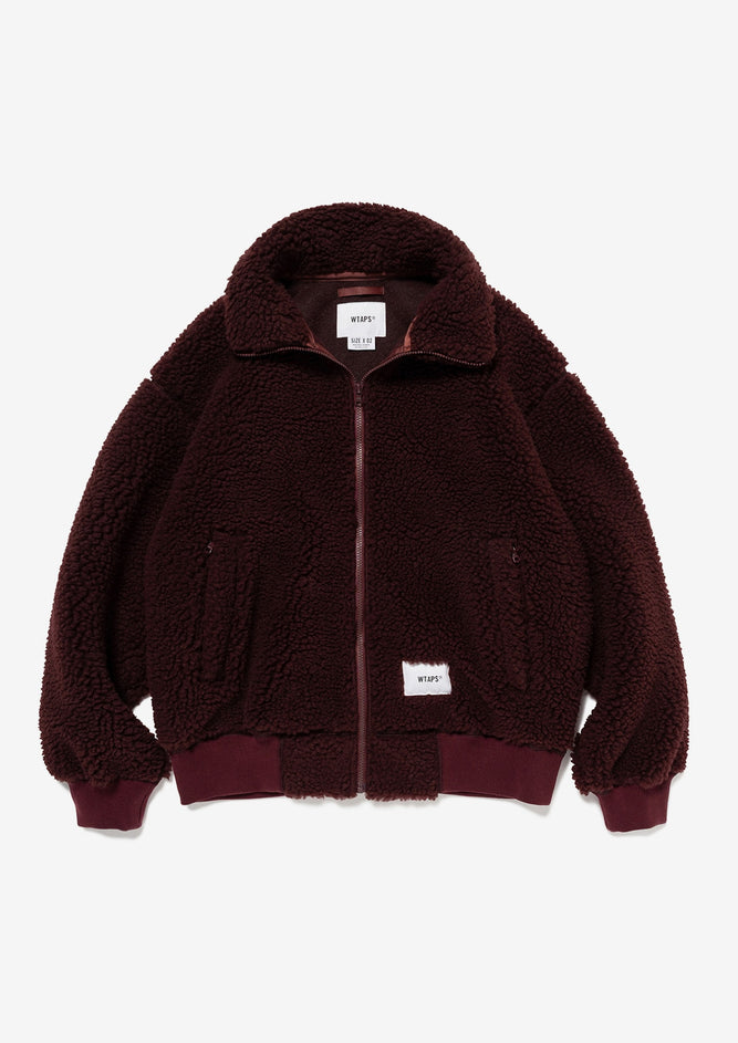 FLORETS / JACKET / POLY. BOA. TEXTILE