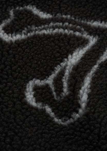 FLORETS / JACKET / POLY. BOA. TEXTILE