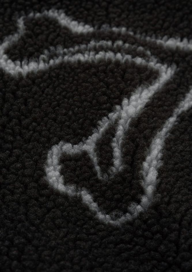 FLORETS / JACKET / POLY. BOA. TEXTILE