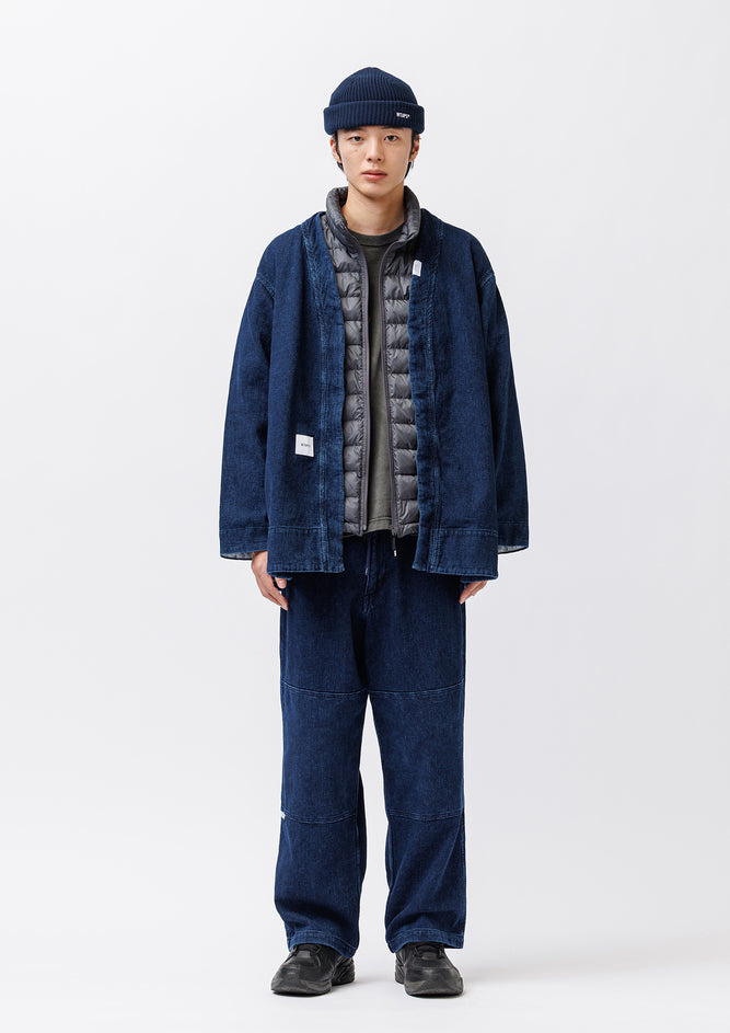 DOU / JACKET / COTTON. DENIM. SASHIKO