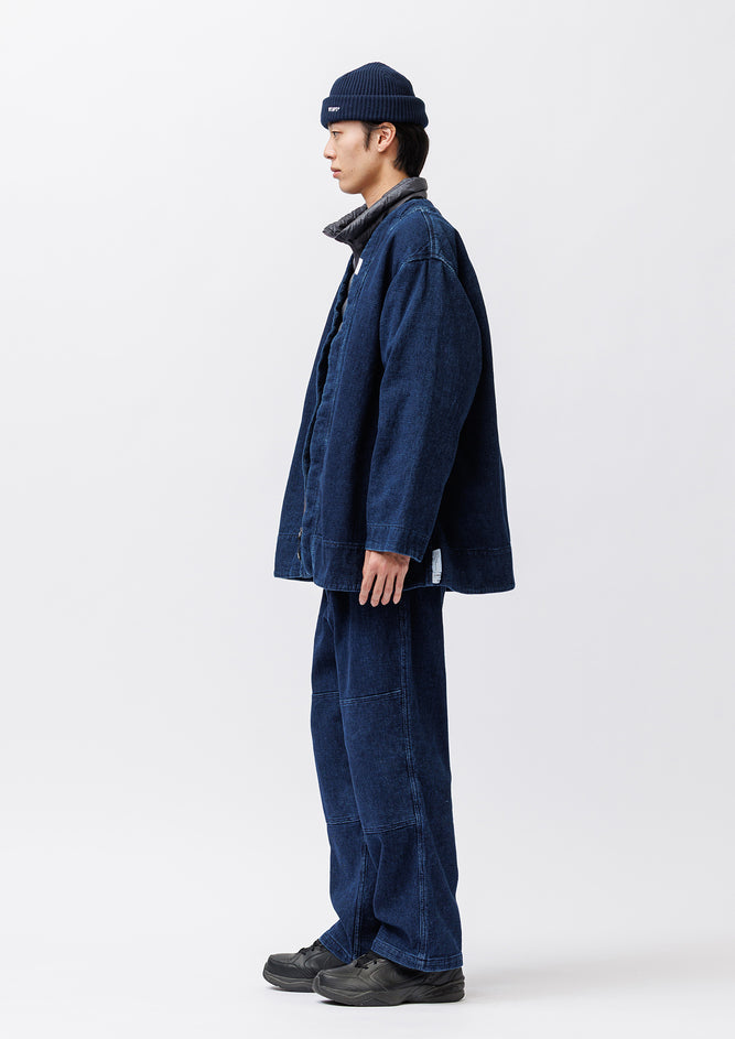 DOU / JACKET / COTTON. DENIM. SASHIKO