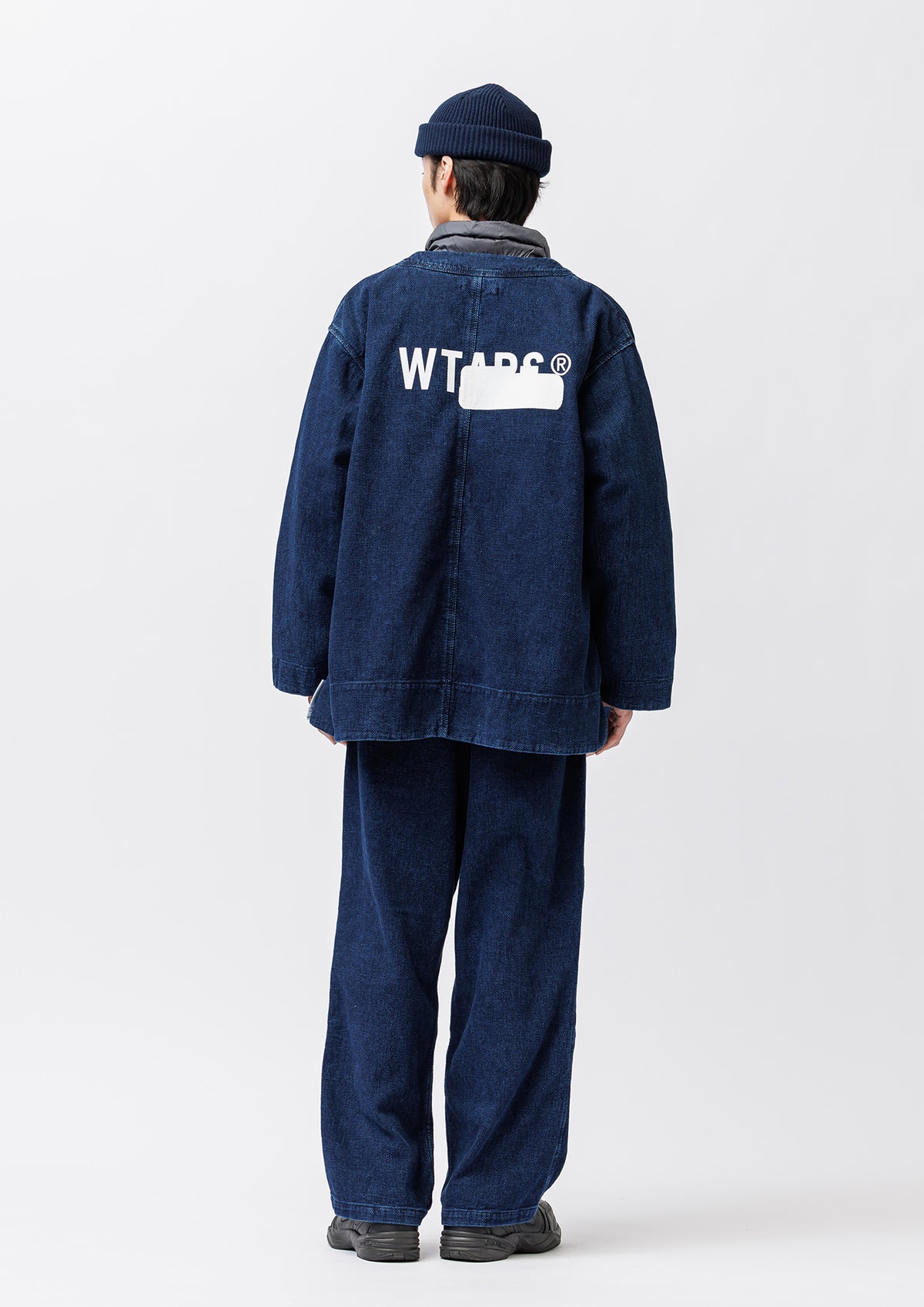 DOU / JACKET / COTTON. DENIM. SASHIKO