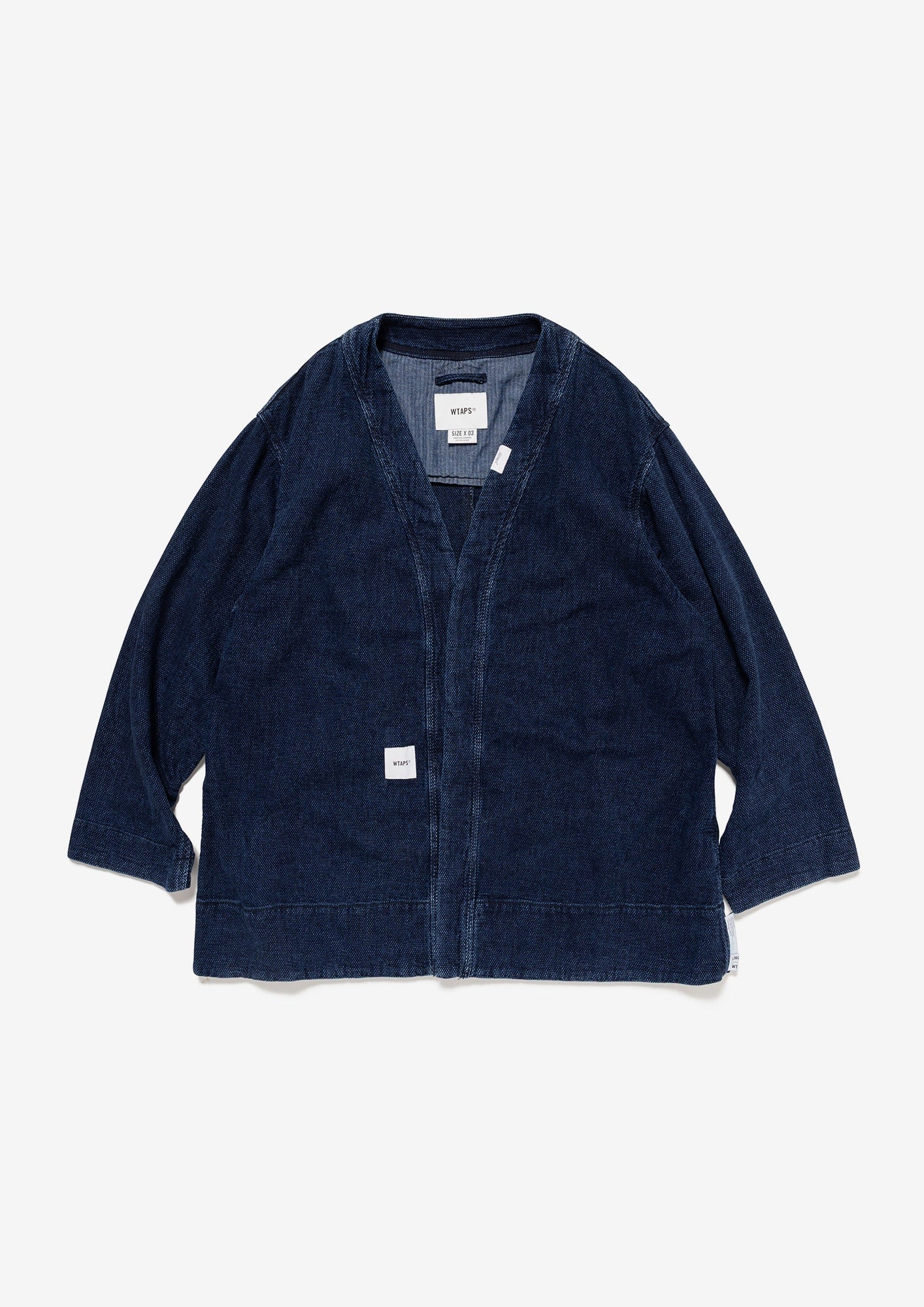 WTAPS MA-1スタイルジャケット ダークブルー サイズX 03 DOU / JACKET / COTTON. DENIM. SASHIKO – WTAPS®