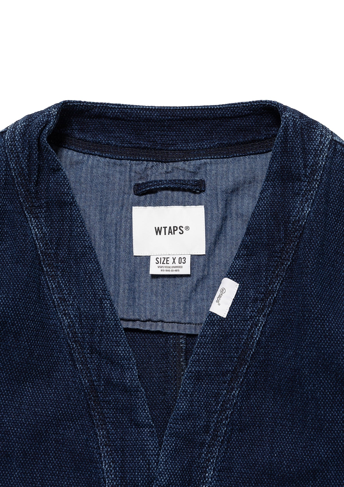 DOU / JACKET / COTTON. DENIM. SASHIKO