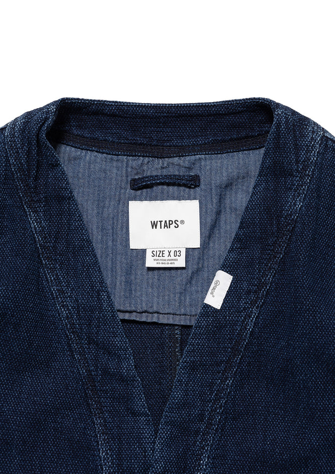 DOU / JACKET / COTTON. DENIM. SASHIKO