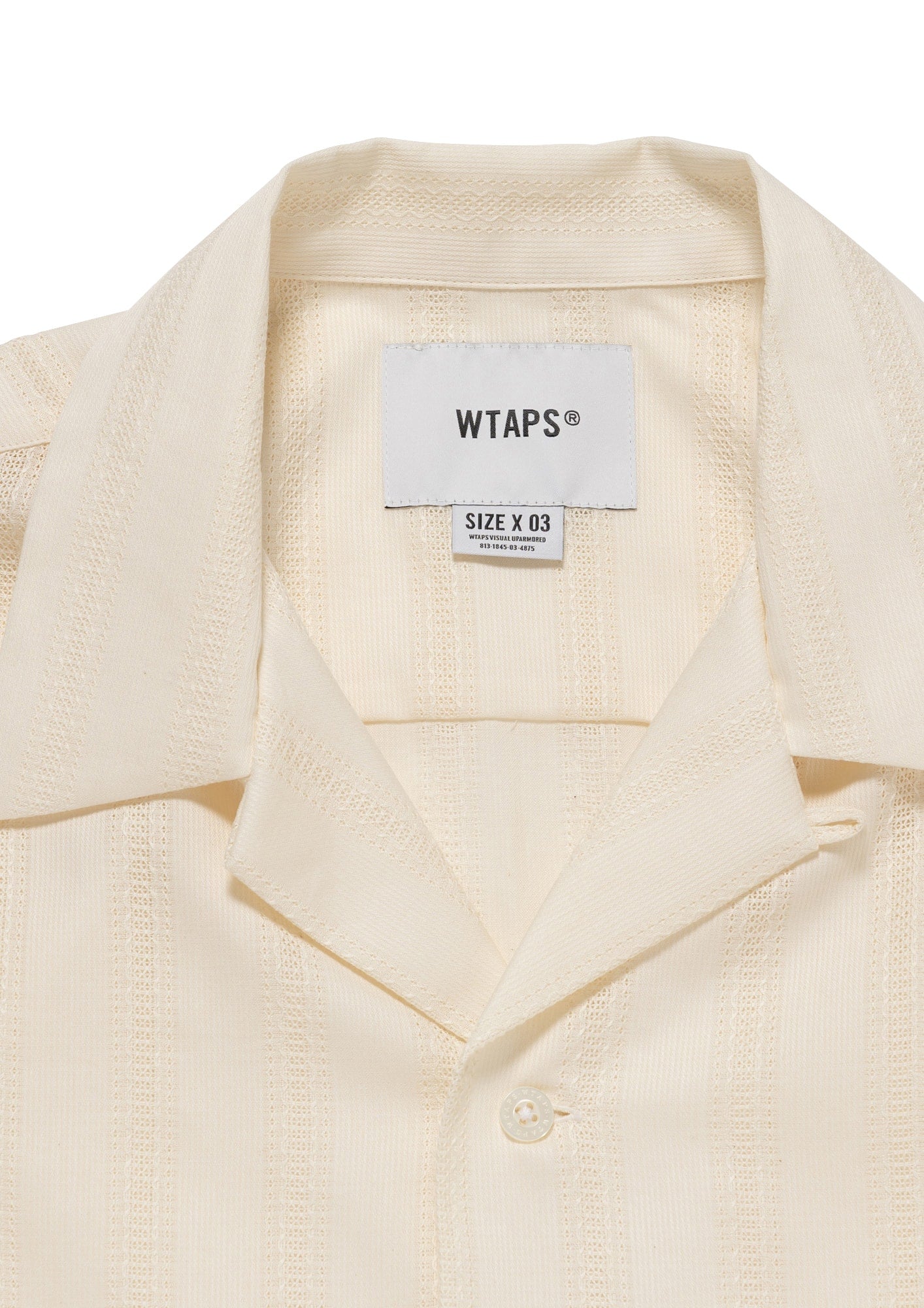 FRIO 02 / SS / COTTON. LENO CLOTH. TEXTILE – WTAPS®