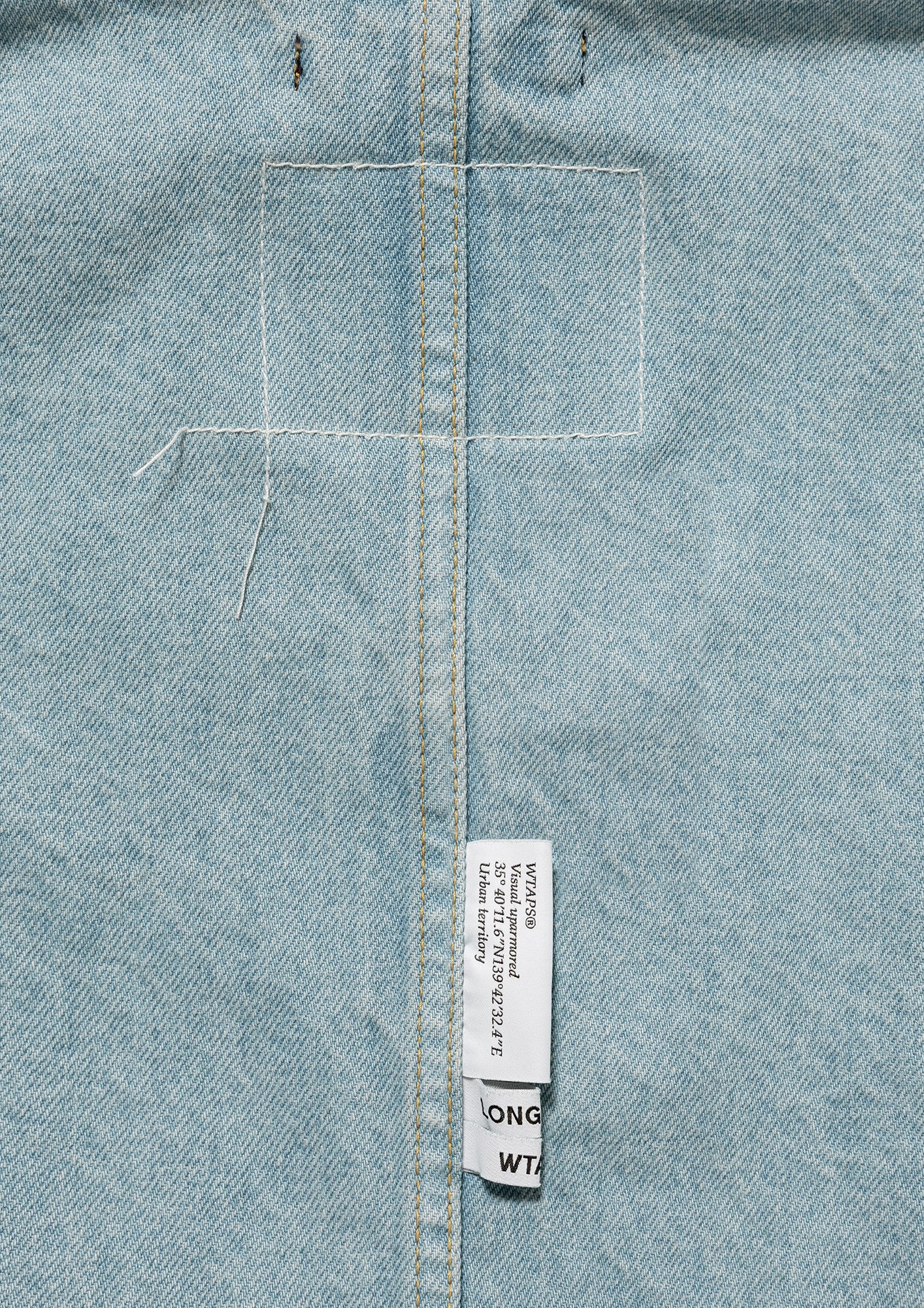 THOMPSON / COAT / COTTON. DENIM – WTAPS®
