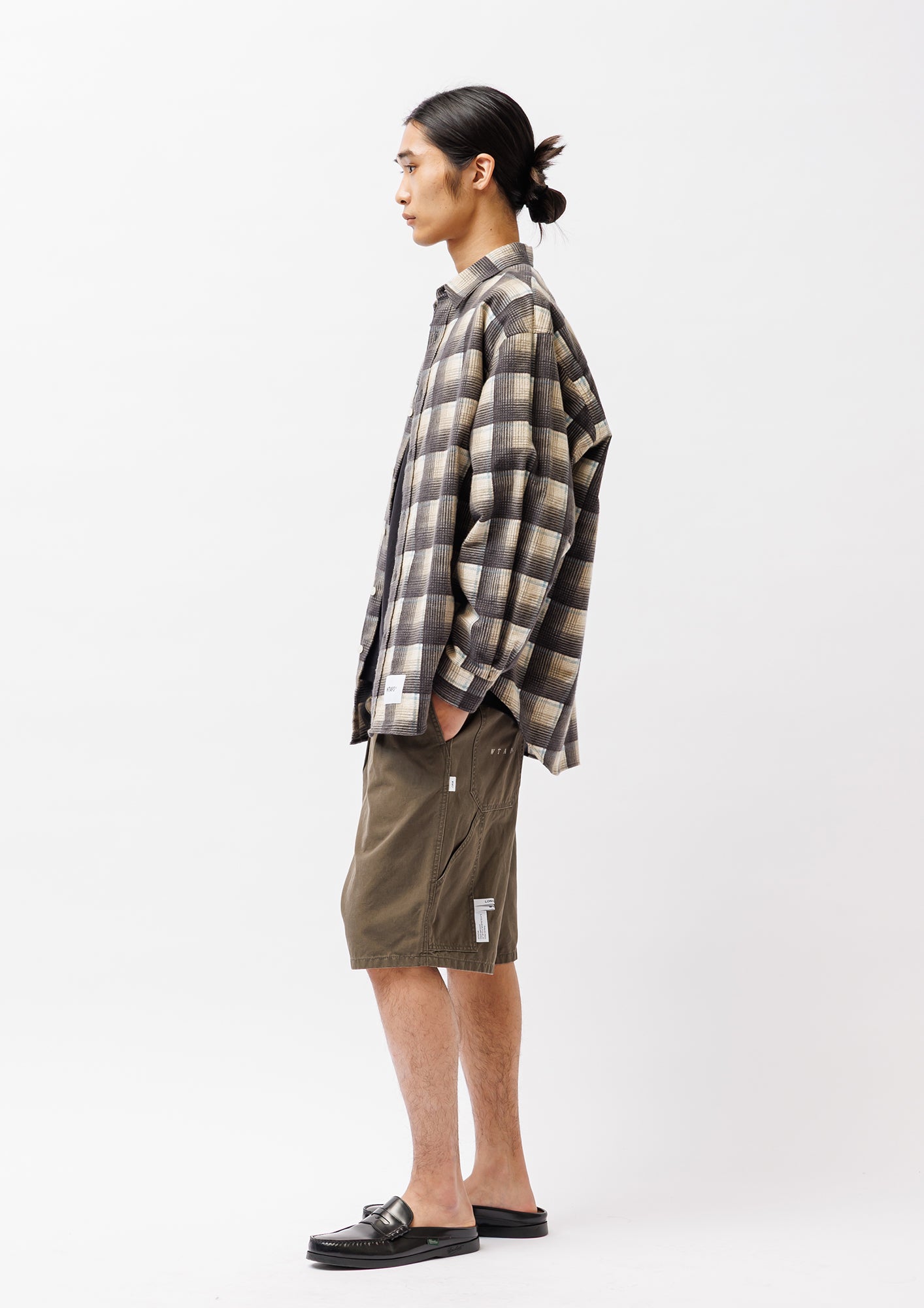 TXT 02 / LS / COTTON. FLANNEL. TEXTILE. OF