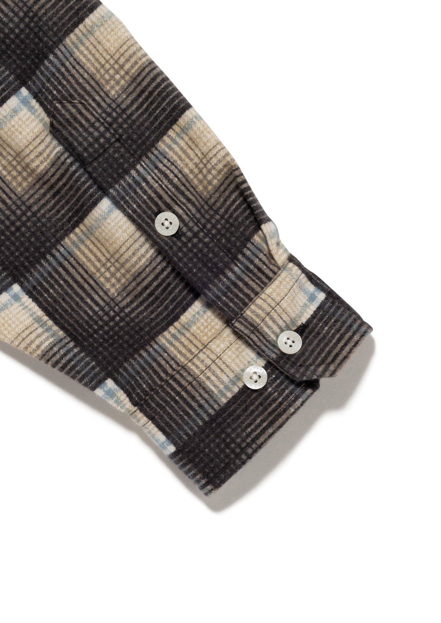 TXT 02 / LS / COTTON. FLANNEL. TEXTILE. OF