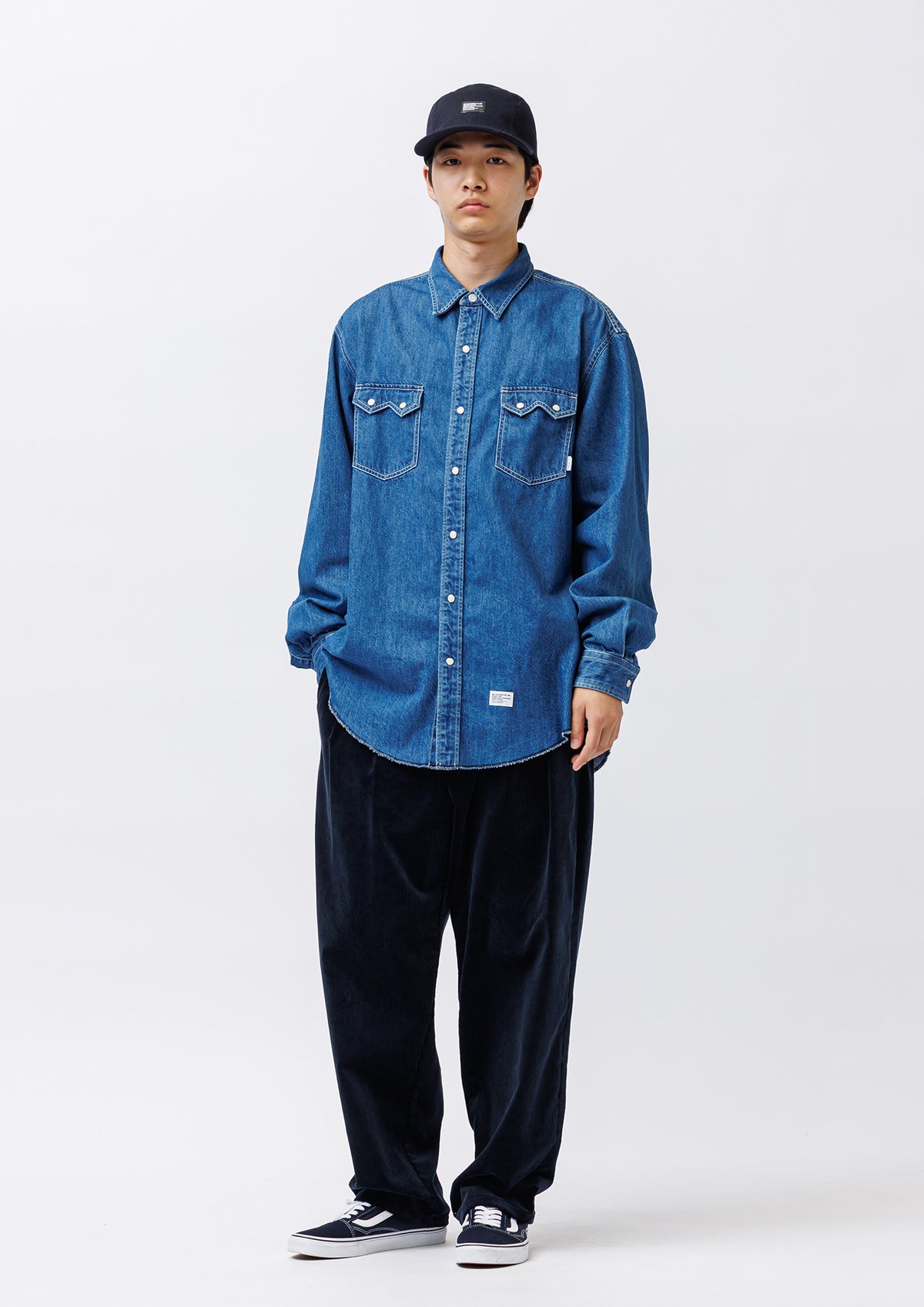 ALLMAN / LS / COTTON. DENIM