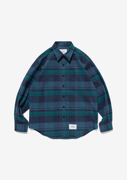 TXT 01 / LS / COTTON. FLANNEL. TEXTILE