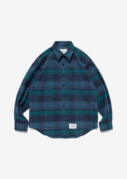 TXT 01 / LS / COTTON. FLANNEL. TEXTILE