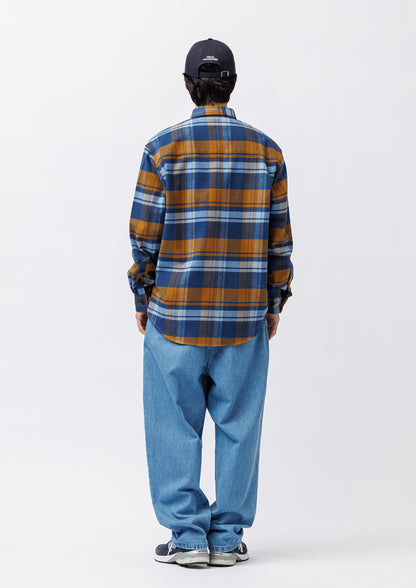TXT 01 / LS / COTTON. FLANNEL. TEXTILE