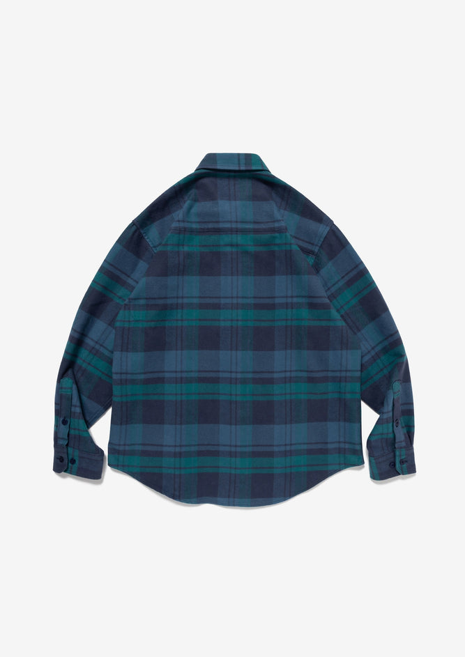 TXT 01 / LS / COTTON. FLANNEL. TEXTILE