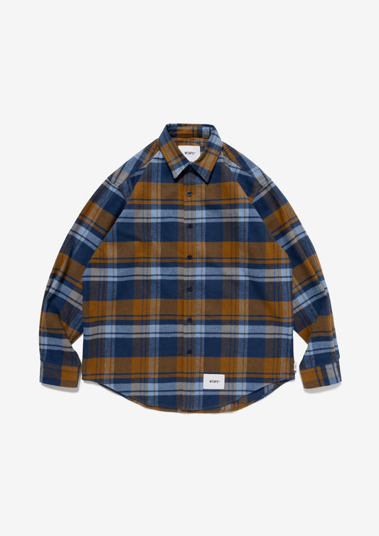 TXT 01 / LS / COTTON. FLANNEL. TEXTILE