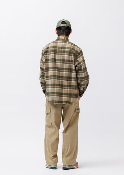 TXT 02 / LS / COTTON. FLANNEL. TEXTILE