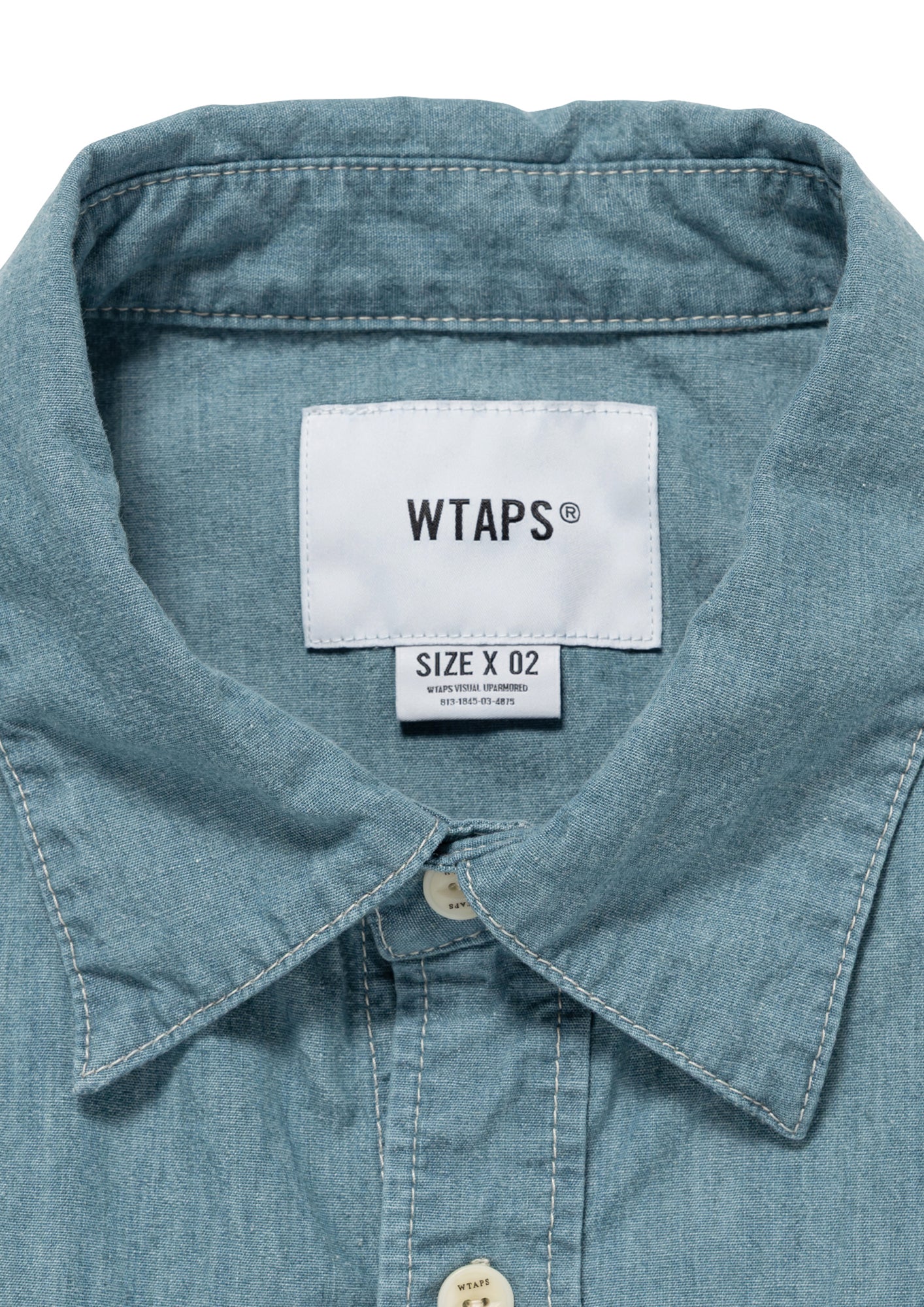 CB / LS / COTTON. CHAMBRAY