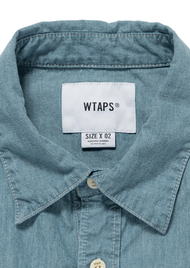CB / LS / COTTON. CHAMBRAY