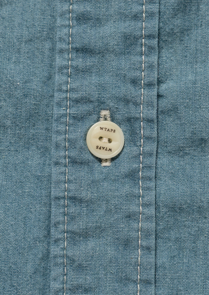 CB / LS / COTTON. CHAMBRAY