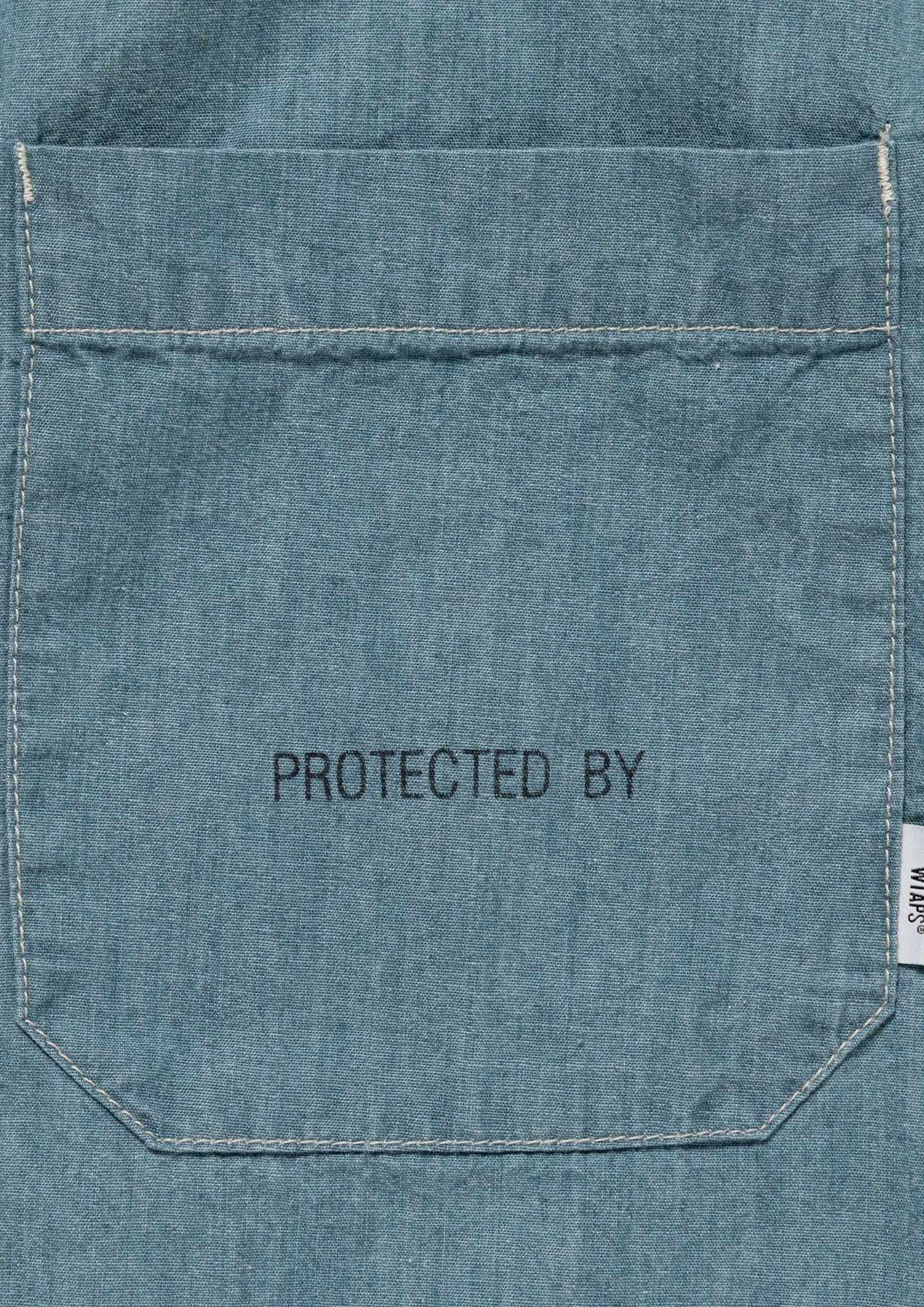 CB / LS / COTTON. CHAMBRAY