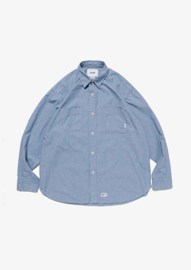 CB / LS / COTTON. CHAMBRAY
