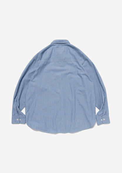 CB / LS / COTTON. CHAMBRAY