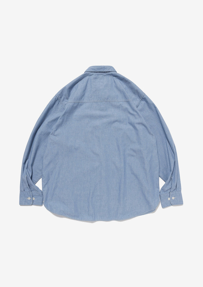CB / LS / COTTON. CHAMBRAY