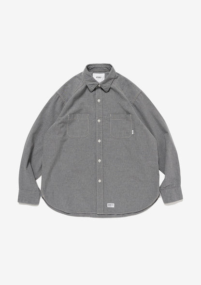 CB / LS / COTTON. CHAMBRAY