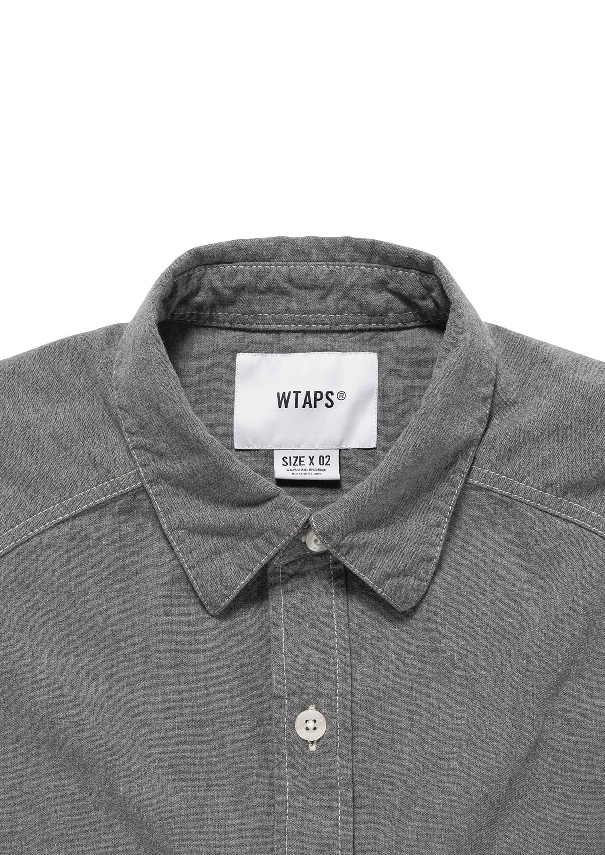CB / LS / COTTON. CHAMBRAY
