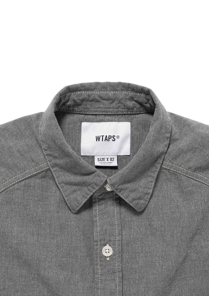 CB / LS / COTTON. CHAMBRAY