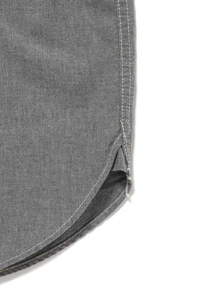 CB / LS / COTTON. CHAMBRAY