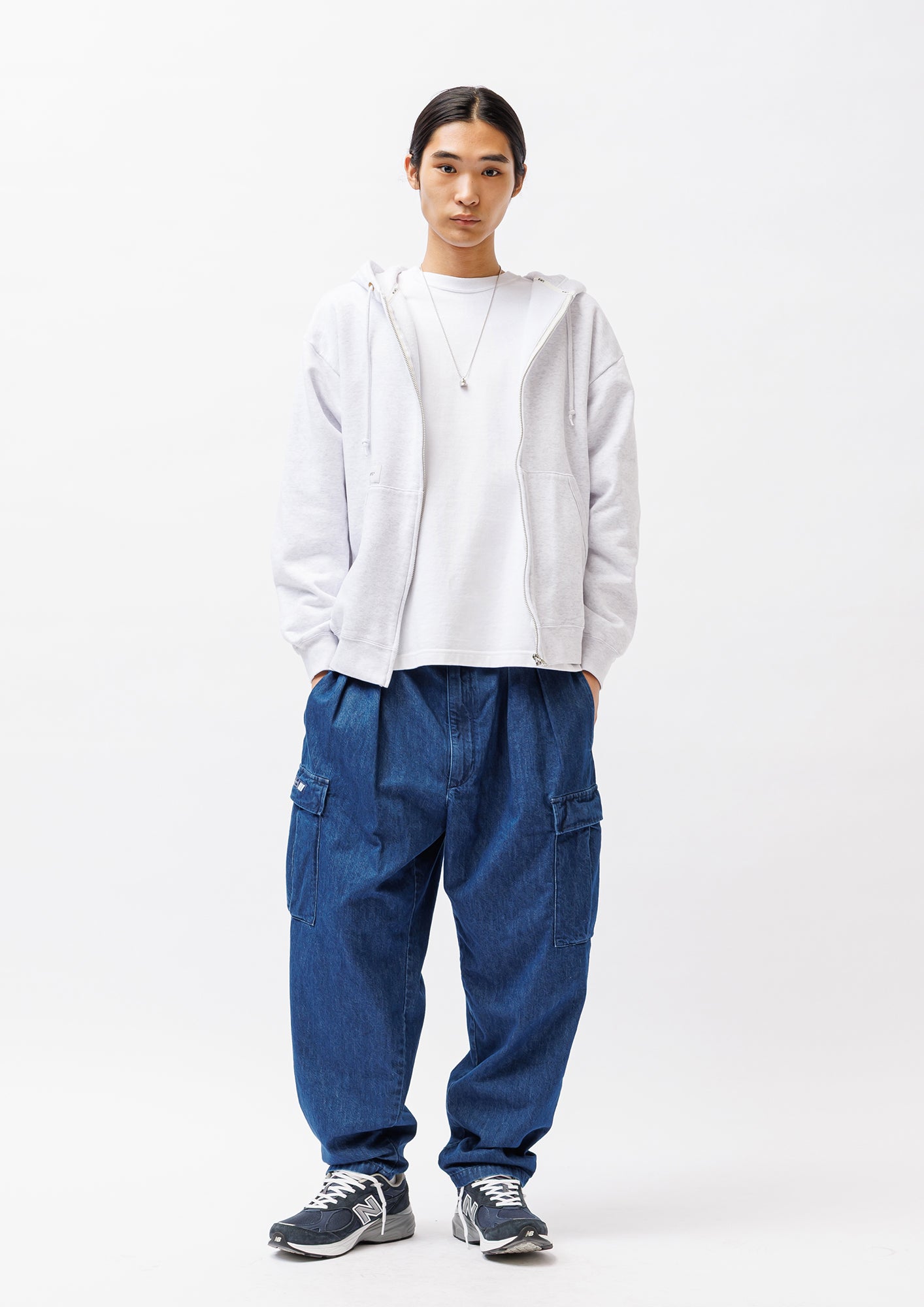 THROWDY / ZIP HOODY / COTTON