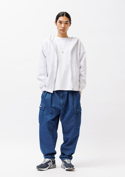 THROWDY / ZIP HOODY / COTTON