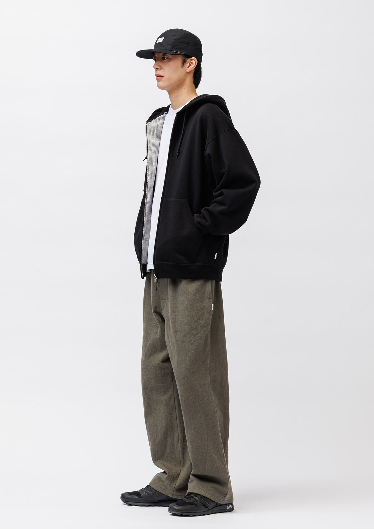 AzAz / ZIP HOODY / COTTON