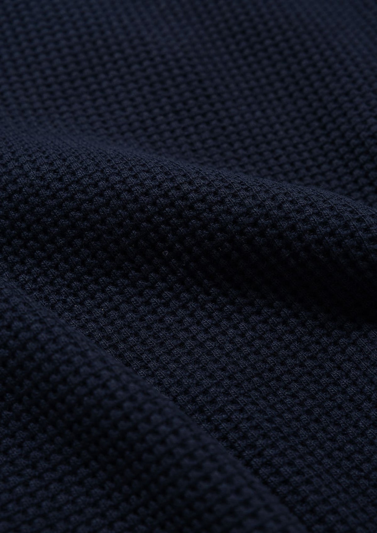 WAFFLE RIBBED / LS / COTTON