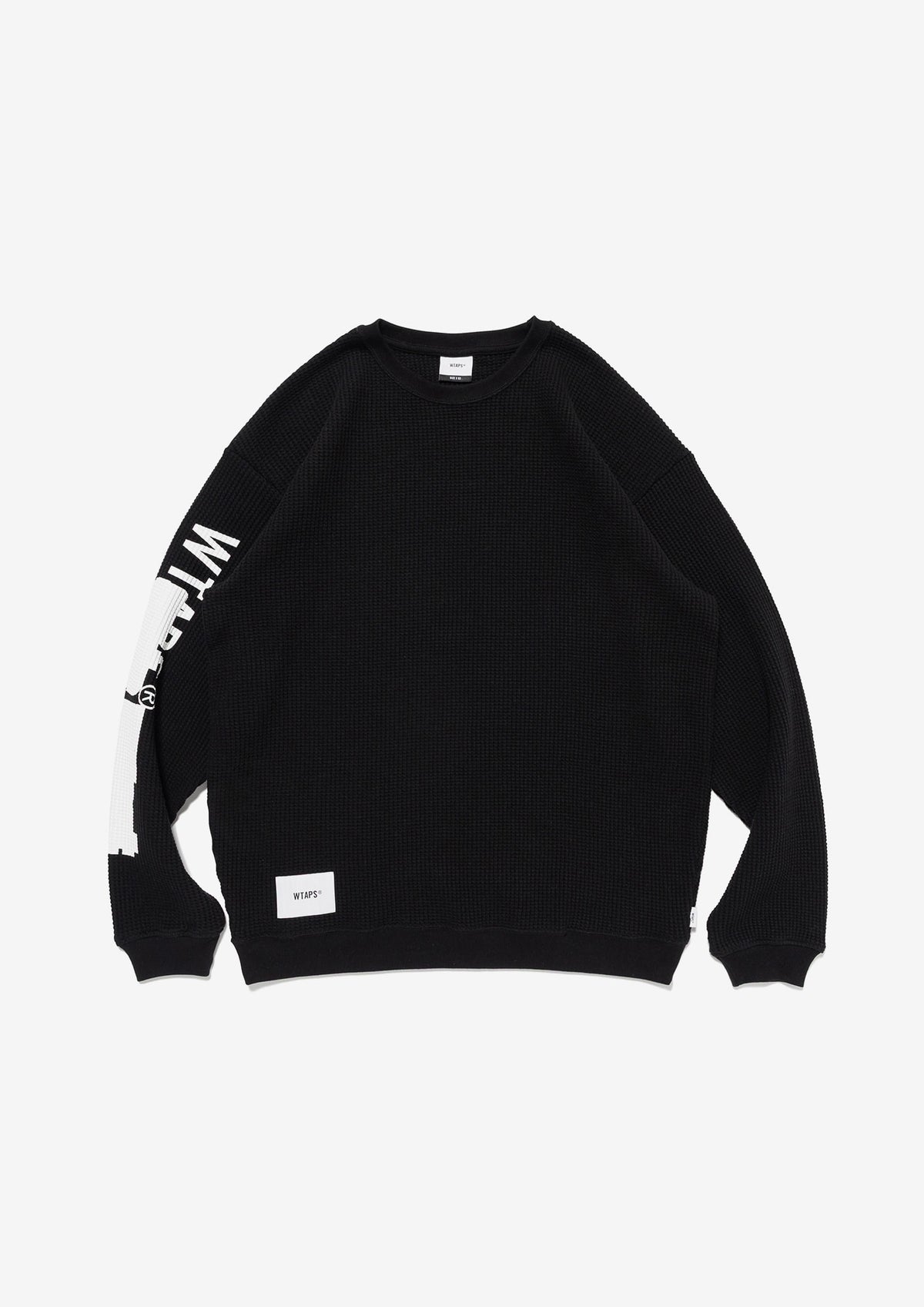 WAFFLE RIBBED / LS / COTTON