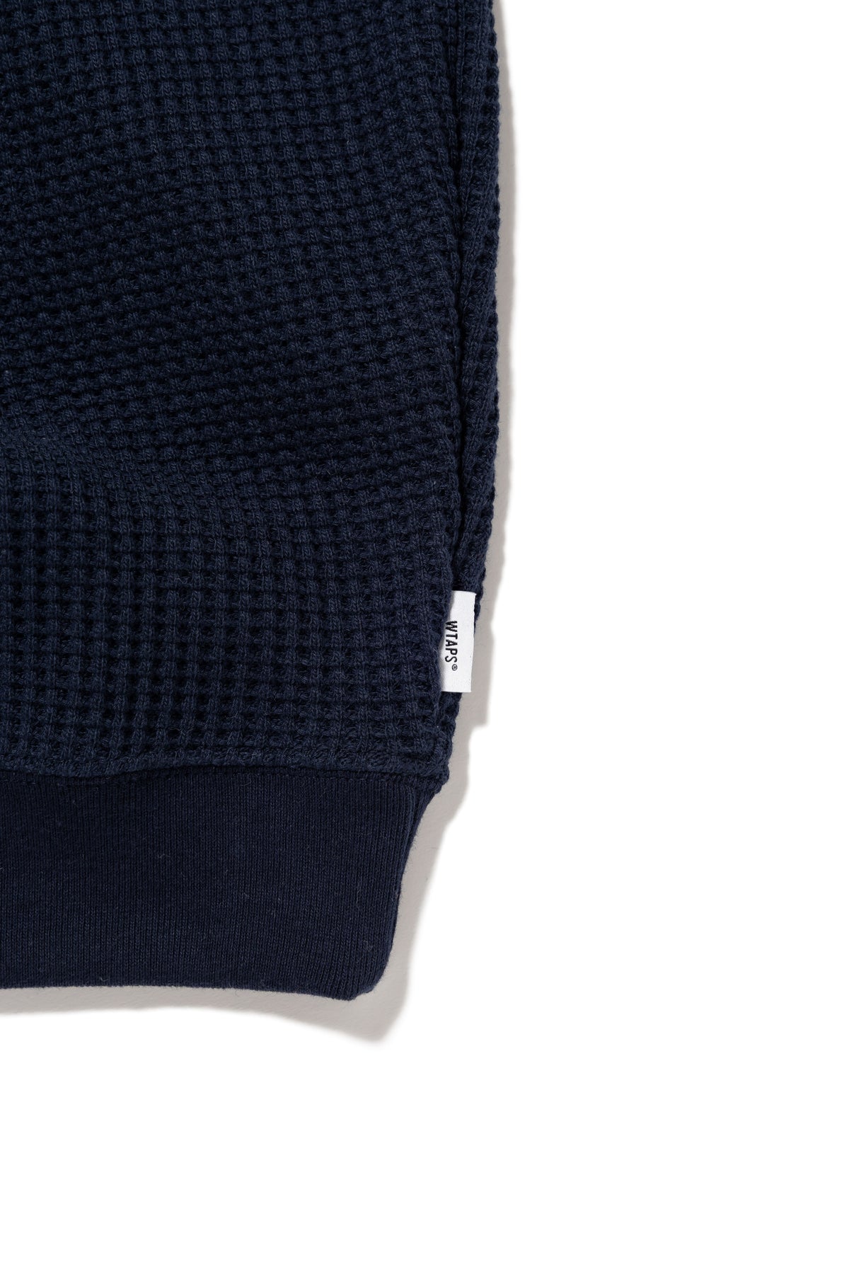 WAFFLE RIBBED / LS / COTTON