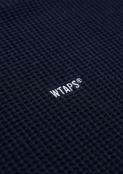 WAFFLE RIBBED / LS / COTTON