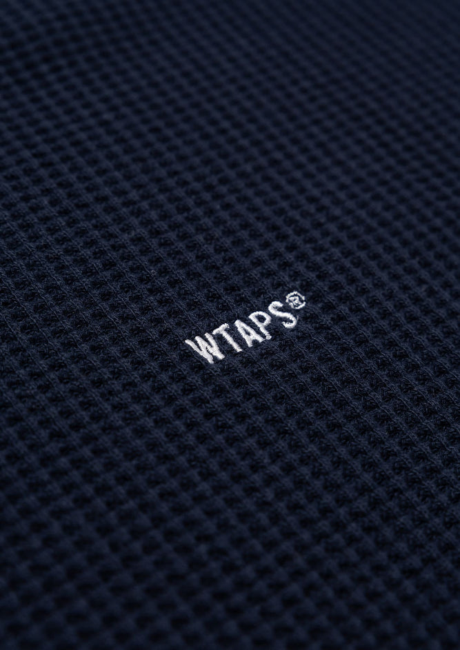 WAFFLE RIBBED / LS / COTTON