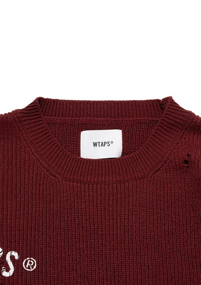 EXHAUST / SWEATER / ACRYLIC